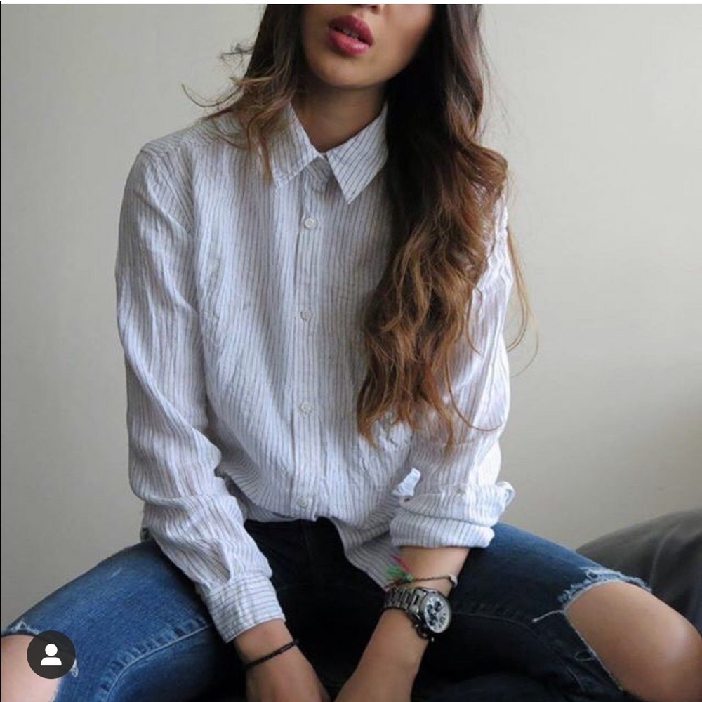 Aritzia Button Up Shirt